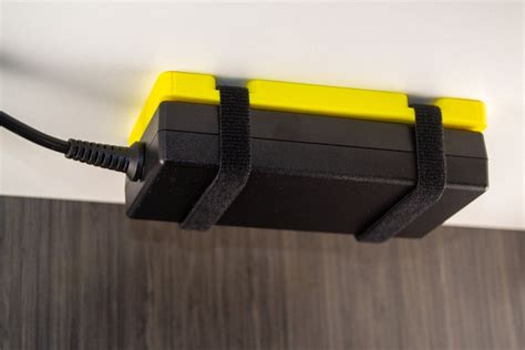 brackets to mount power pack under cabinet|Power Brick Mount Bracket for Power Supplies.